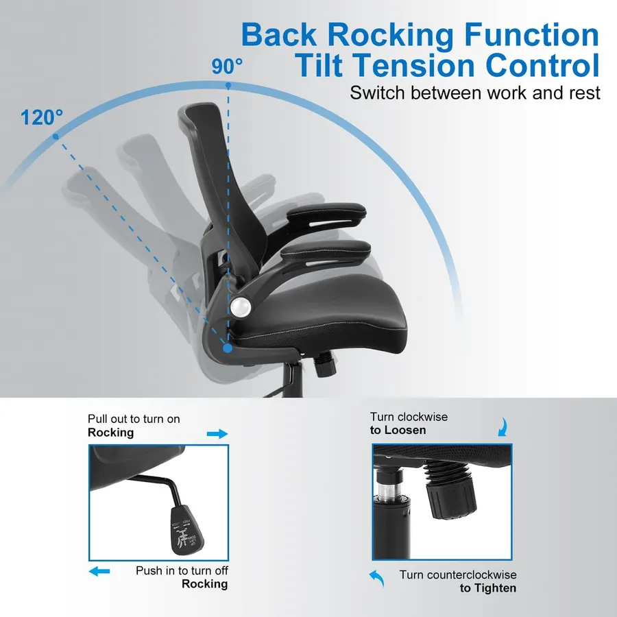 Rock Back Between Tasks: X XISHE chair detail